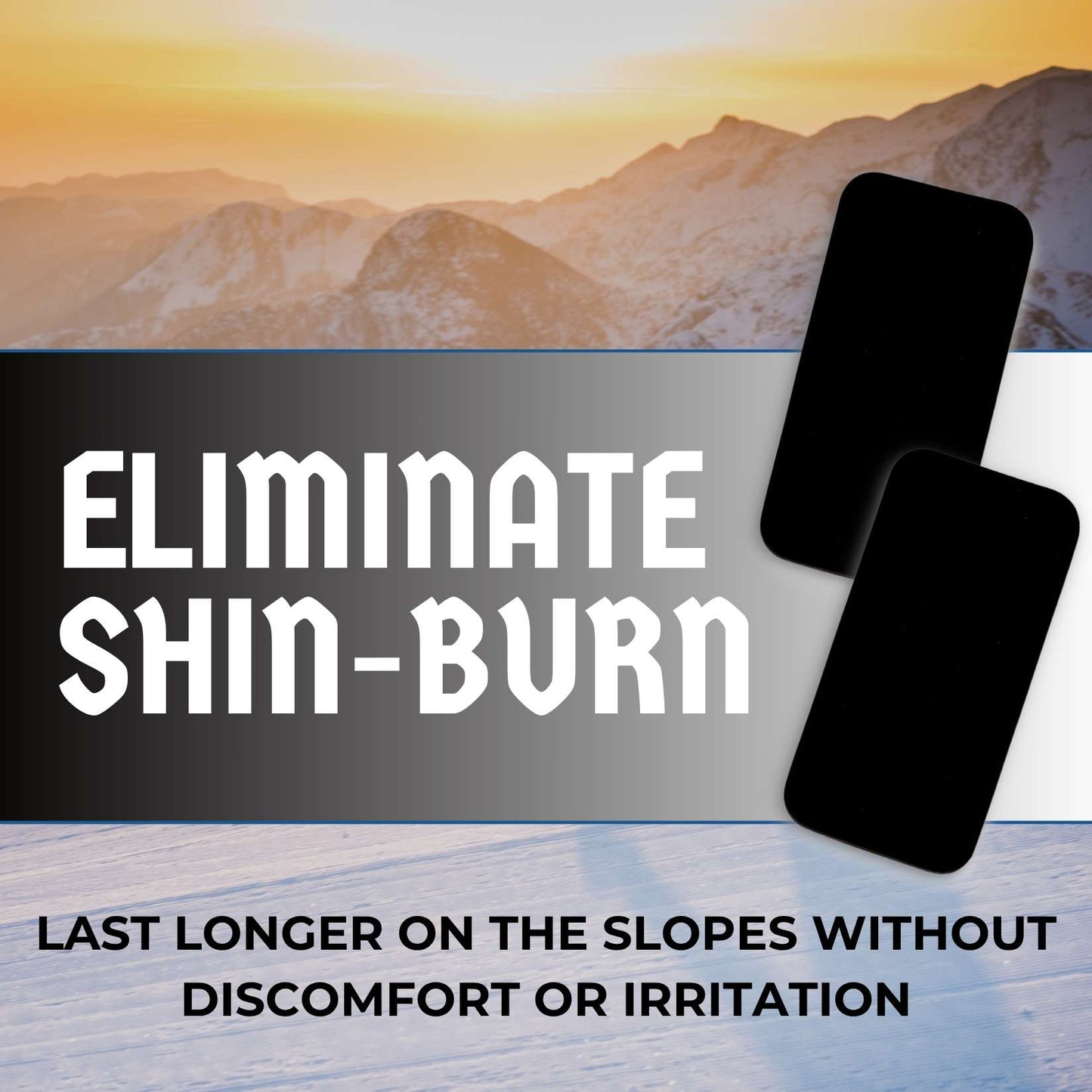Boxum Ski & Snowboard Shin Pads (Sold in Pairs)