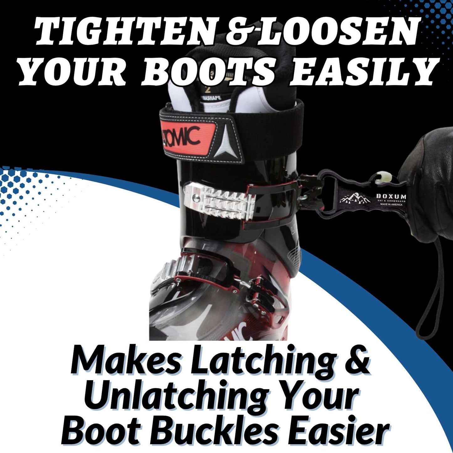 Boxum Ski Boot Buckle Lever Tool