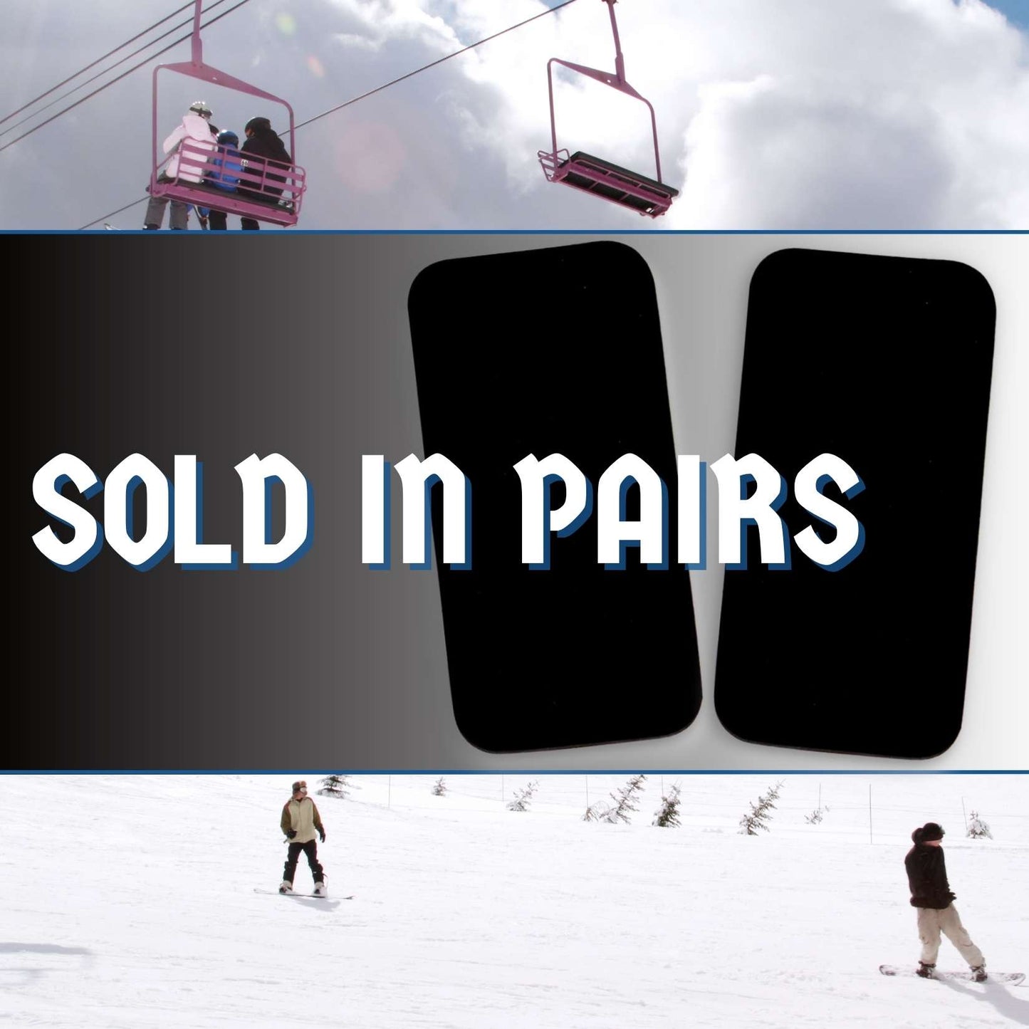 Boxum Ski & Snowboard Shin Pads (Sold in Pairs)