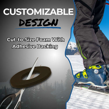 Boxum Ski & Snowboard Ankle Donut Pads (Sold in Pairs)