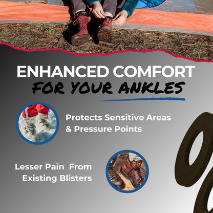 Boxum Ski & Snowboard Ankle Donut Pads (Sold in Pairs)