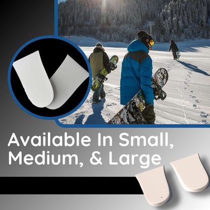 Boxum Ski & Snowboard Boot Inserts Heel Lift Fitting Pads