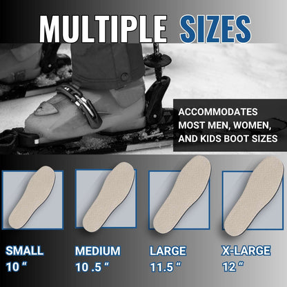 Boxum Ski & Snowboard Boot Shim Insoles Inserts
